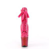 Pleaser FLAMINGO-1020HG Pink Hologram Patent Rainbow