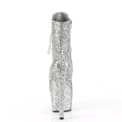 Pleaser ADORE-1020GWR Silver Glitter Sale Women