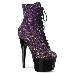 Pleaser ADORE-1020OMBG Purple Glitter Black Sale Women
