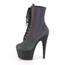Pleaser ADORE-1020REFL Green Reflective Black Sale Women