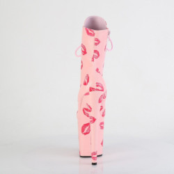 Pleaser FLAMINGO-1020KISSES Rose Vegan Leather Sale