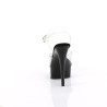 Pleaser EXCITE-608 Transparent Black Sale Women