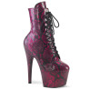 Pleaser ADORE-1020SPWR Pink Snake Print Sale Women
