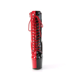 Pleaser ADORE-1040TT Red Black Patent Sale Women