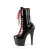 Pleaser ADORE-1040TT Red Black Patent Sale Women