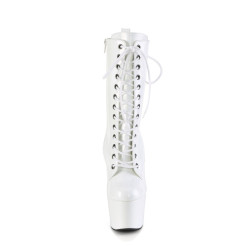 Pleaser ADORE-1040WR-HG White Hologram Patent Sale Women