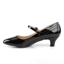 Pleaser Pink Label FAB-425 Black Patent Sale Women