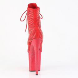Pleaser ADORE-1043 Red Vegan Leather Matching Sale Women