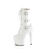 Pleaser ADORE-1043 White Patent Sale Women