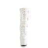 Pleaser ADORE-1043 White Vegan Leather Matching Sale