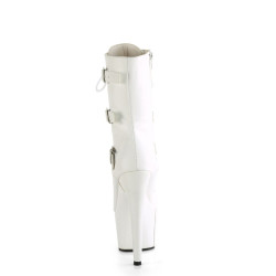 Pleaser ADORE-1043 White Vegan Leather Matching Sale