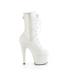 Pleaser ADORE-1043 White Vegan Leather Matching Sale