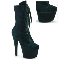 Pleaser ADORE-1045VEL Green Velvet Sale Women