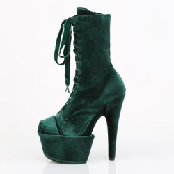 Pleaser ADORE-1045VEL Green Velvet Sale Women