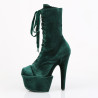 Pleaser ADORE-1045VEL Green Velvet Sale Women