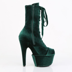 Pleaser ADORE-1045VEL Green Velvet Sale Women