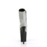 Pleaser FLAMINGO-1020RS Silver Strass Black Sale Women