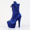 Pleaser ADORE-1045VEL Blue Velvet Sale Women