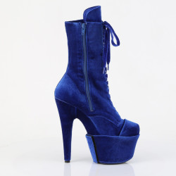 Pleaser ADORE-1045VEL Blue Velvet Sale Women