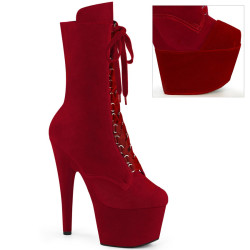 Pleaser ADORE-1045VEL Red Velvet Sale Women