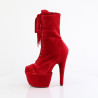Pleaser ADORE-1045VEL Red Velvet Sale Women