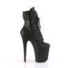 Pleaser FLAMINGO-1020STR Black Vegan Leather Sale Women