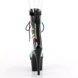 Pleaser ADORE-1047 Black Patent Hologram Sale Women