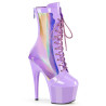 Pleaser ADORE-1047 Lavender Patent Hologram Sale Women