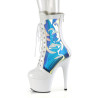 Pleaser ADORE-1047 White Patent Hologram Sale Women