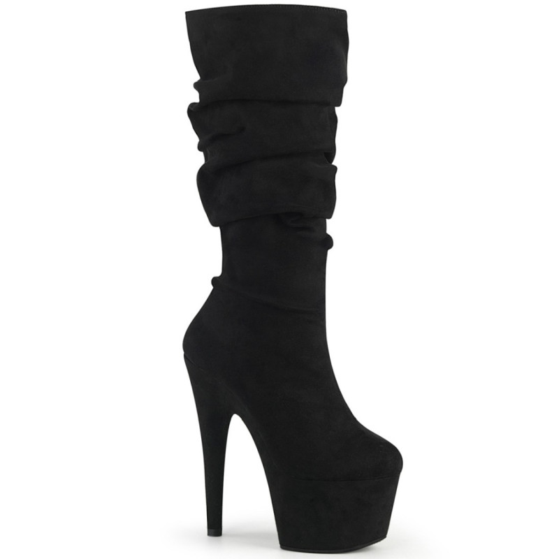Pleaser ADORE-1061 Black Vegan Suede Sale Women Pleaser ADORE-1061 Black Vegan Suede Sale Women