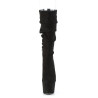 Pleaser ADORE-1061 Black Vegan Suede Sale Women