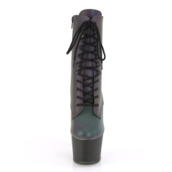 Pleaser ADORE-1020REFL Green Reflective Black Sale Women
