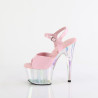 Pleaser ADORE-709HT Rose Hologram High Heeled Sandals