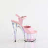 Pleaser ADORE-709HT Rose Hologram High Heeled Sandals