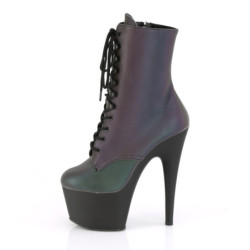 Pleaser ADORE-1020REFL Green Reflective Black Sale Women