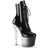 Pleaser BLISS-1020BC Black Patent Transparent Ombre