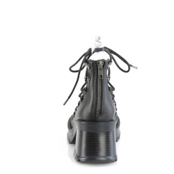 Demonia BRATTY-32 Black Women Chunky Platform Shoes