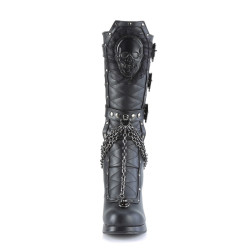 Demonia CRYPTO-67 Black Vegan Leather Sale Women