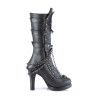 Demonia CRYPTO-67 Black Vegan Leather Sale Women