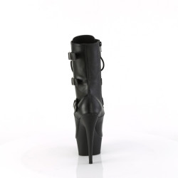 Pleaser DELIGHT-1043 Black Vegan Leather Sale Women