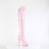 Pleaser DELIGHT-3018 Rose Patent Sale Women