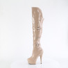 Pleaser DELIGHT-3018 Nude Patent Sale Women