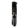 Pleaser ELECTRA-1020 Black Patent Women's Ankle Boots