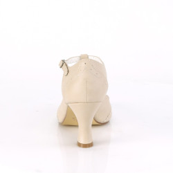 Pin Up Couture FLAPPER-26 Cream Vegan Sale Women