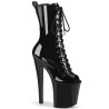 Pleaser ENCHANT-1041 Black Patent Sale Women