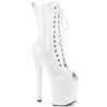 Pleaser ENCHANT-1041 White Patent Sale Women