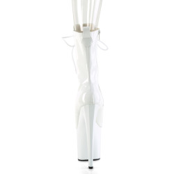 Pleaser ENCHANT-1041 White Patent Sale Women