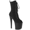 Pleaser ENCHANT-1041FS Black Vegan Suede Sale Women