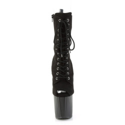 Pleaser ENCHANT-1041FS Black Vegan Suede Sale Women