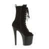 Pleaser ENCHANT-1041FS Black Vegan Suede Sale Women